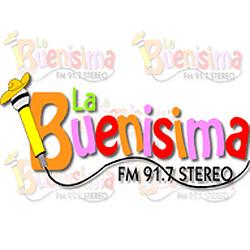La Buenisima 91.7 FM Radio logo