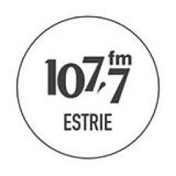 107.7 FM Estrie logo