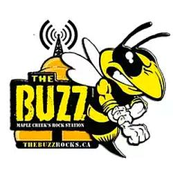 Assiniboia's Rock Station The Buzz! logo