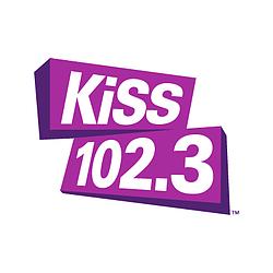 KiSS 102.3 logo