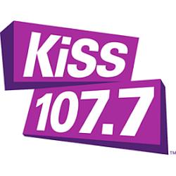KiSS 107.7 logo