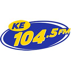 KE 104.5 FM logo