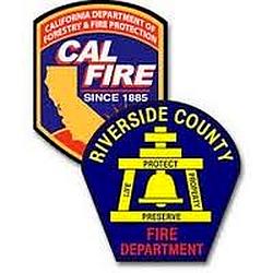 CAL FIRE and Riverside County Fire logo