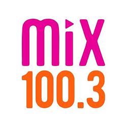 Mix 100.3 FM logo