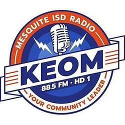 88.5 KEOM logo