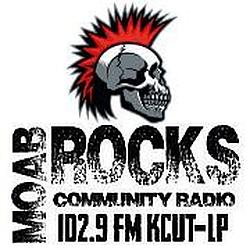 Moab Rocks Community Radio logo