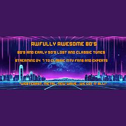Awfully Awesome Eighties Radio logo