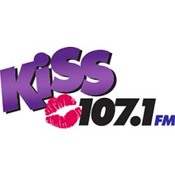 Kiss 107.1 FM logo