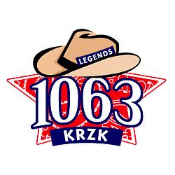 106.3 KRZK logo