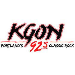 92.3 KGON logo