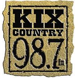 KIX Country 98.7 FM logo