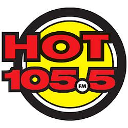 HOT 105.5 logo