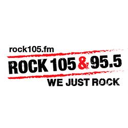 Rock 105 & 95.5 logo