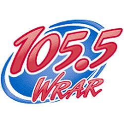 105.5 WRAR-FM logo