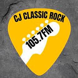 Classic Rock CJ 105.7 logo