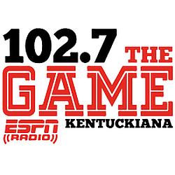 102.7 The GAME logo