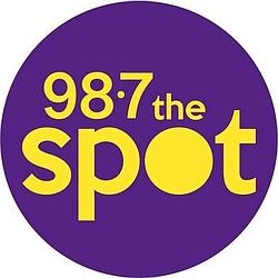 98.7 The Spot Radio logo