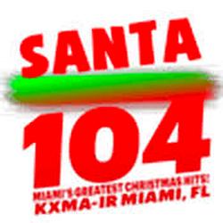 Santa 104 KXMA-IR logo