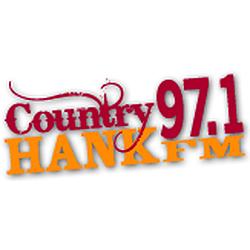 97.3 Hank FM logo